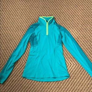 Teal Lululemon Half-zip